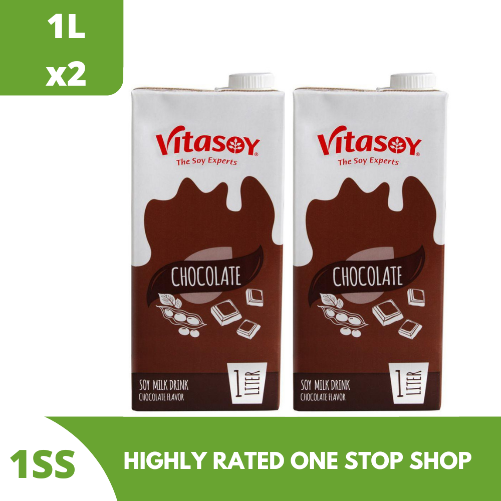 Vitasoy Soy Milk Chocolate Drink, 1Liter Set of 2 Lazada PH