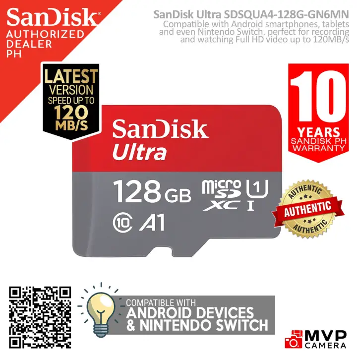 sandisk ultra 128gb nintendo switch