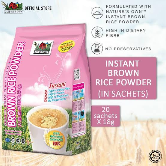 Nature’s Own Brown Rice Powder 360g Lazada PH