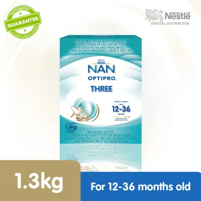 NAN® OptiPro® Three Milk Supplement For Children 1-3 Years Old 1.3kg