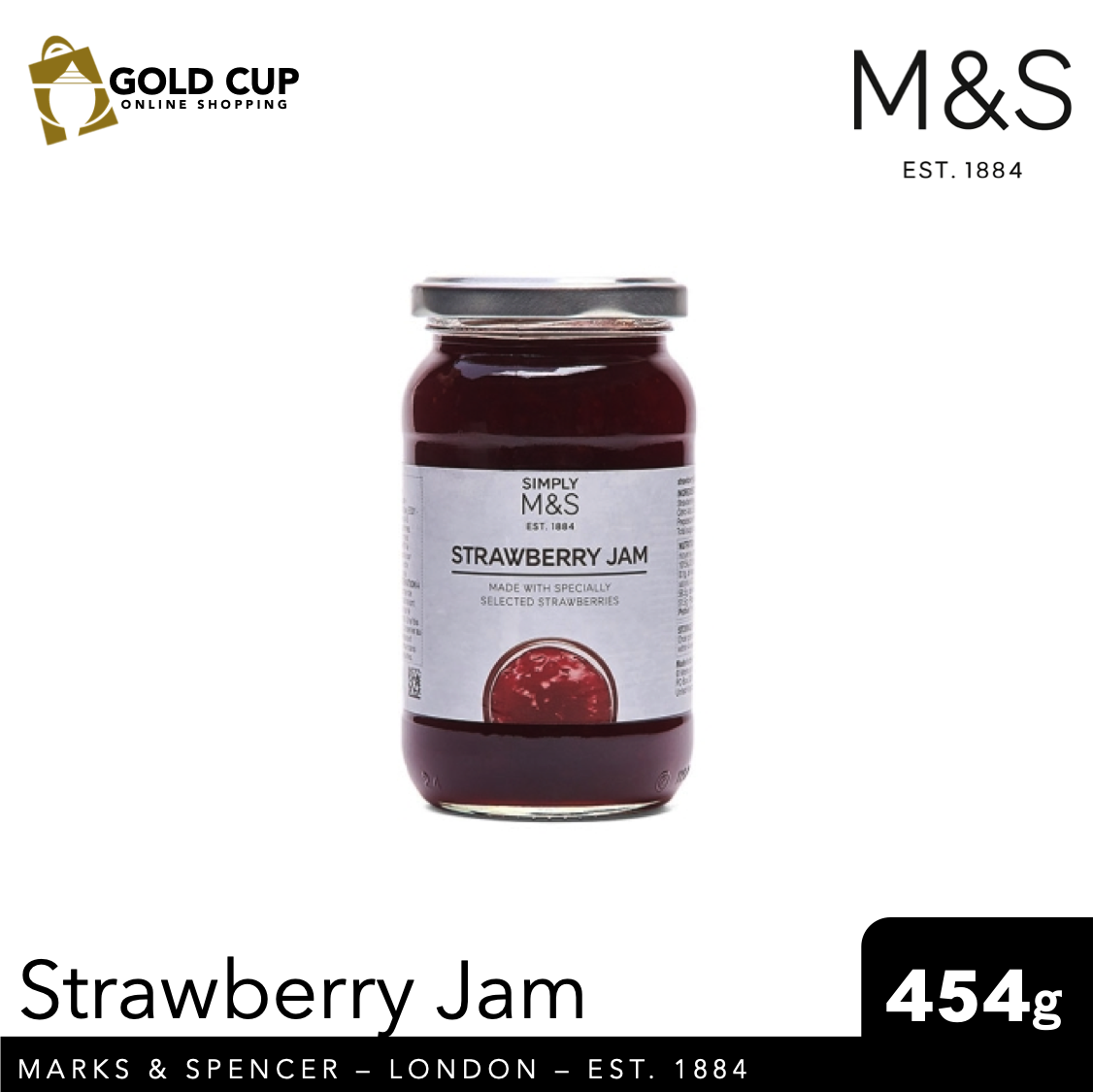 Marks & Spencer Food Strawberry Jam 454g Lazada PH