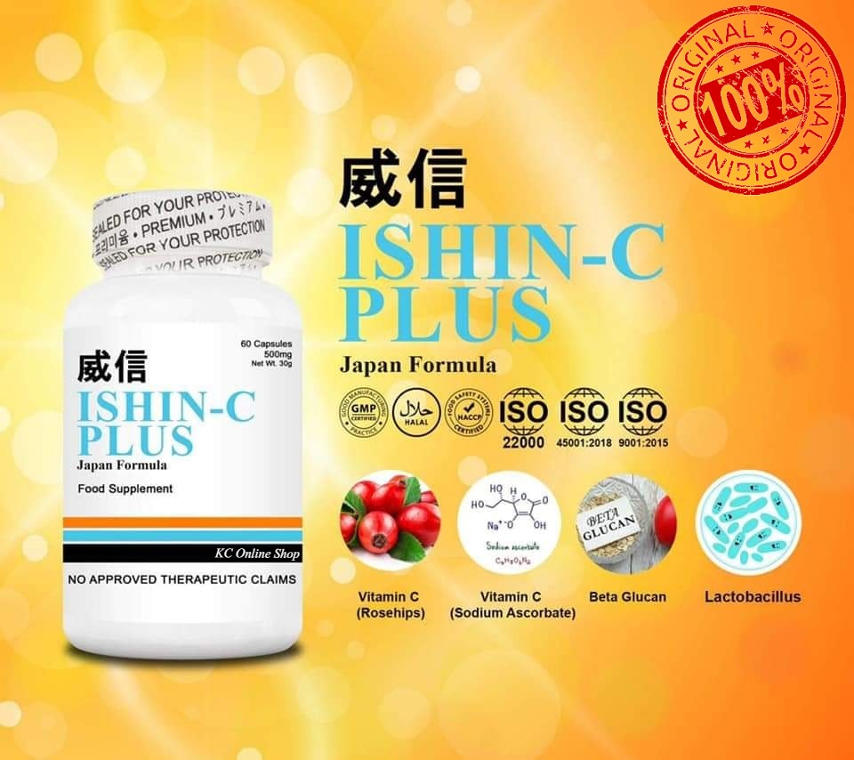 Ishin C Plus Japan Formula Original | ISHIN C-PLUS JAPAN FORMULA ...
