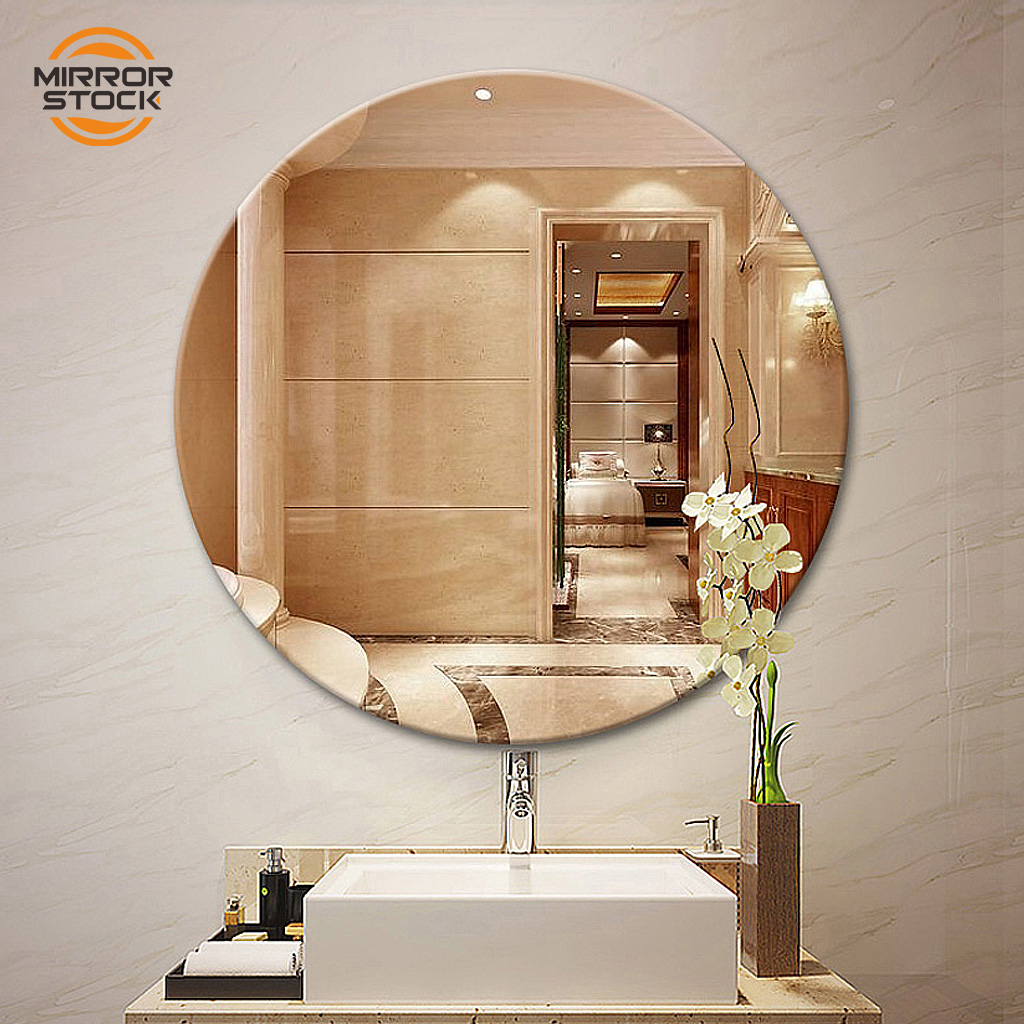 ,A,15.7inch*23.6inch 15.7 X 23.6 Frameless Rectangle Wall Mirror Bathroom Mirror Beveled Polished Makeup Mirror Entryway Decorative Frameless Wall Mirror Stylish Simplicity