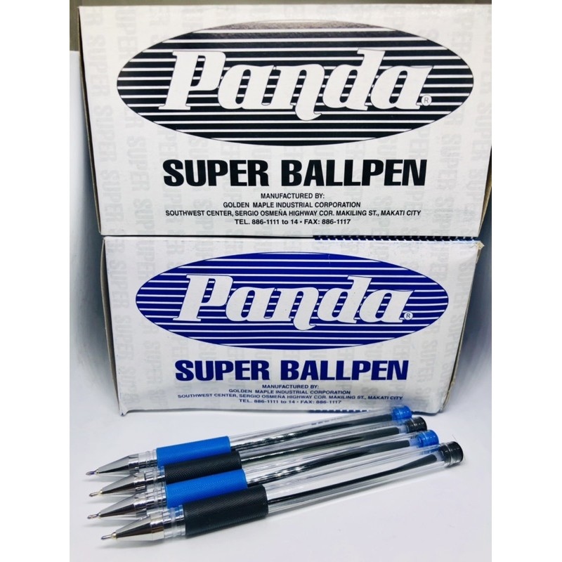 【Coffee Fish】☾ MFHPTN PANDA SUPER BALLPEN 50pcs