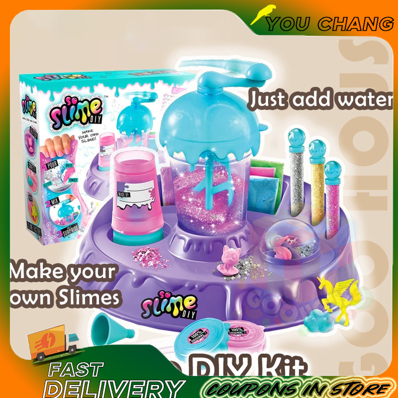 Slime Factory Toy Playset Starter Kit Set For Kids Lazada PH