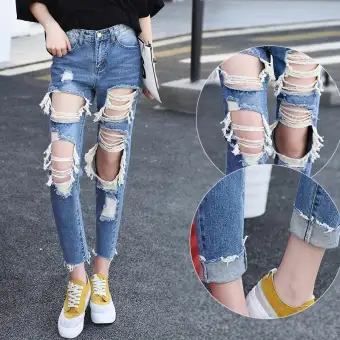 ripped jeans fashion 2019