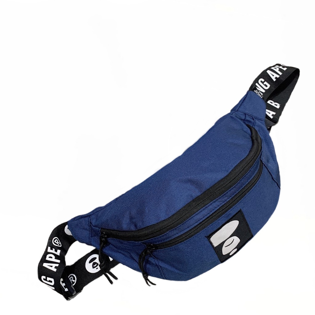 Aape nylon discount canvas waist bag