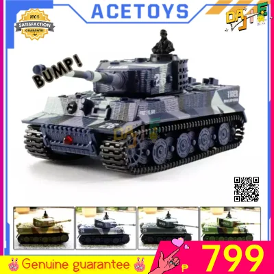 1:72 Mini RC Tank Germany Tiger Battle High Simulated Remote Radio Control Panzer Armored Vehicle Children Electronic Toys