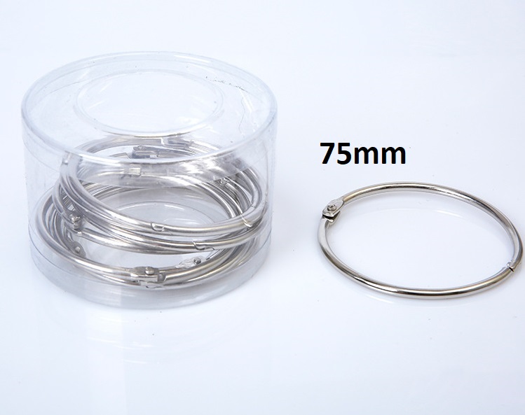 DIY Metal open ring binder clasp ring customization Lazada PH