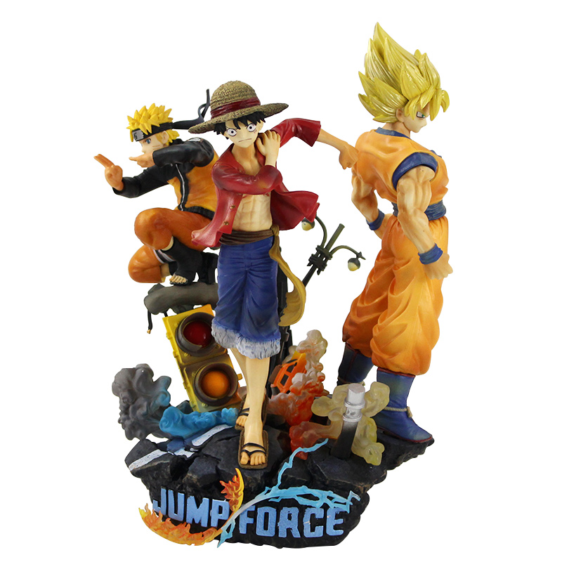 Jump Force Collector's Edition 10.24 Inch Luffy Son Goku