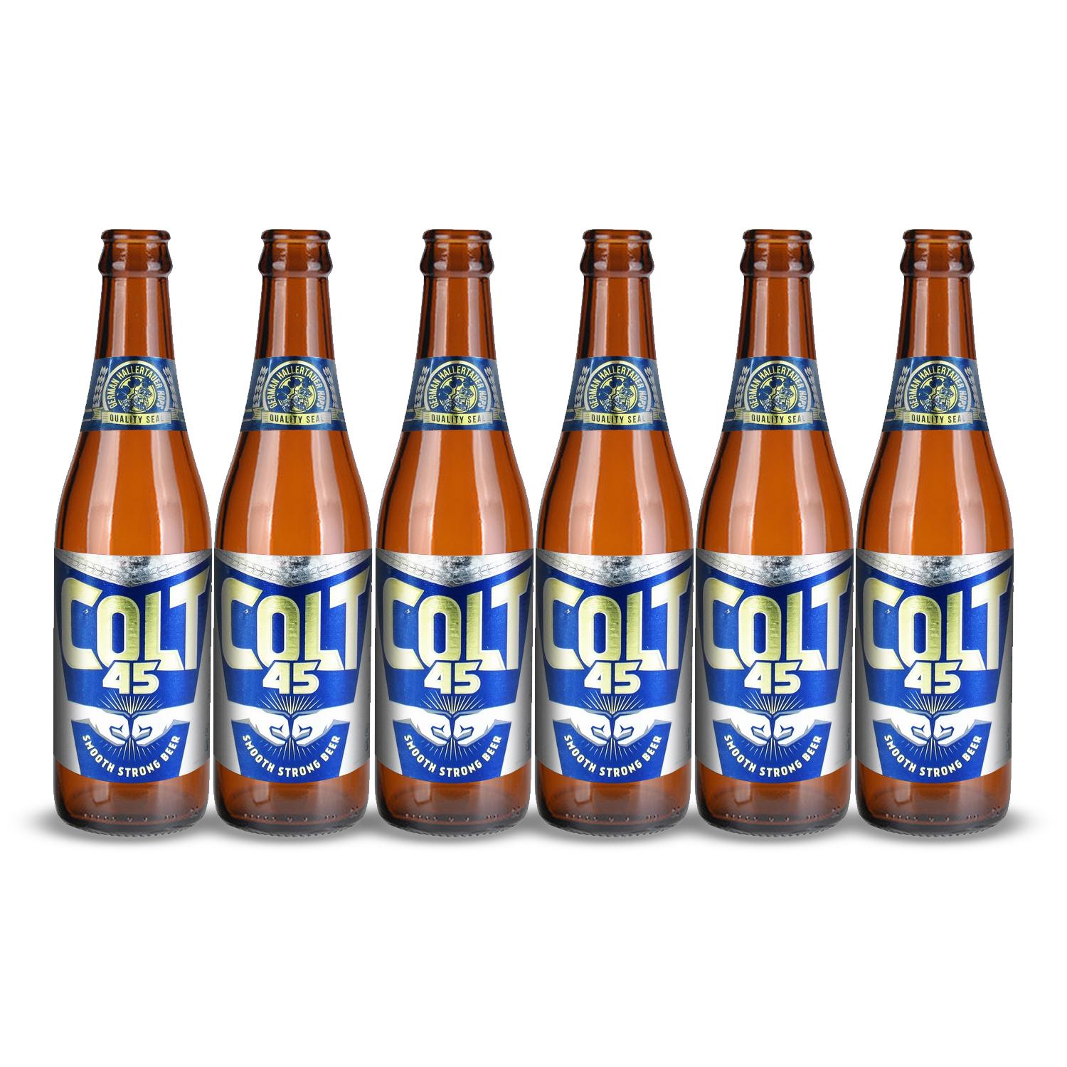 C0LT45 Premium Malt Liquor Beer 330ml, Set of 6
