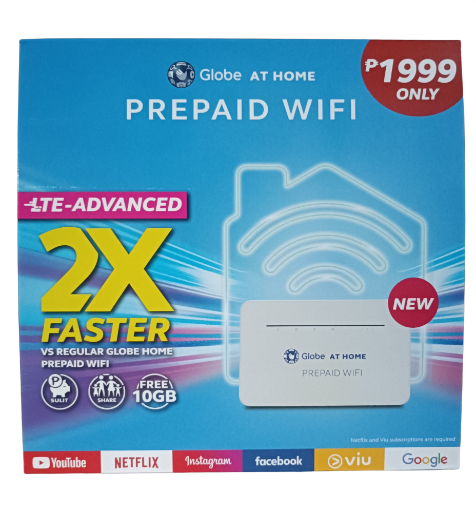 Globe at Home WiFi LTEAdvanced CAT7 w/ FREE 50GB data (Huawei B535932