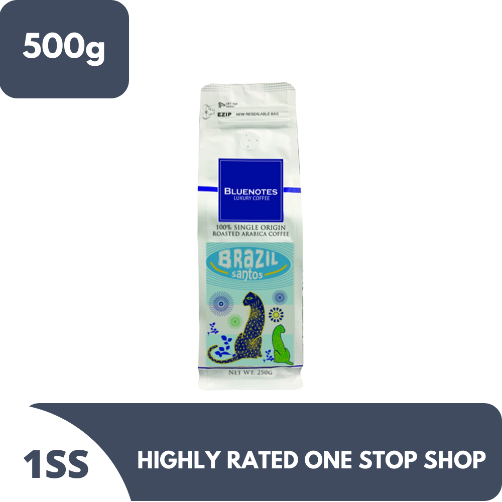 Bluenotes Luxury Coffee Brazil Santos 250g | Lazada PH