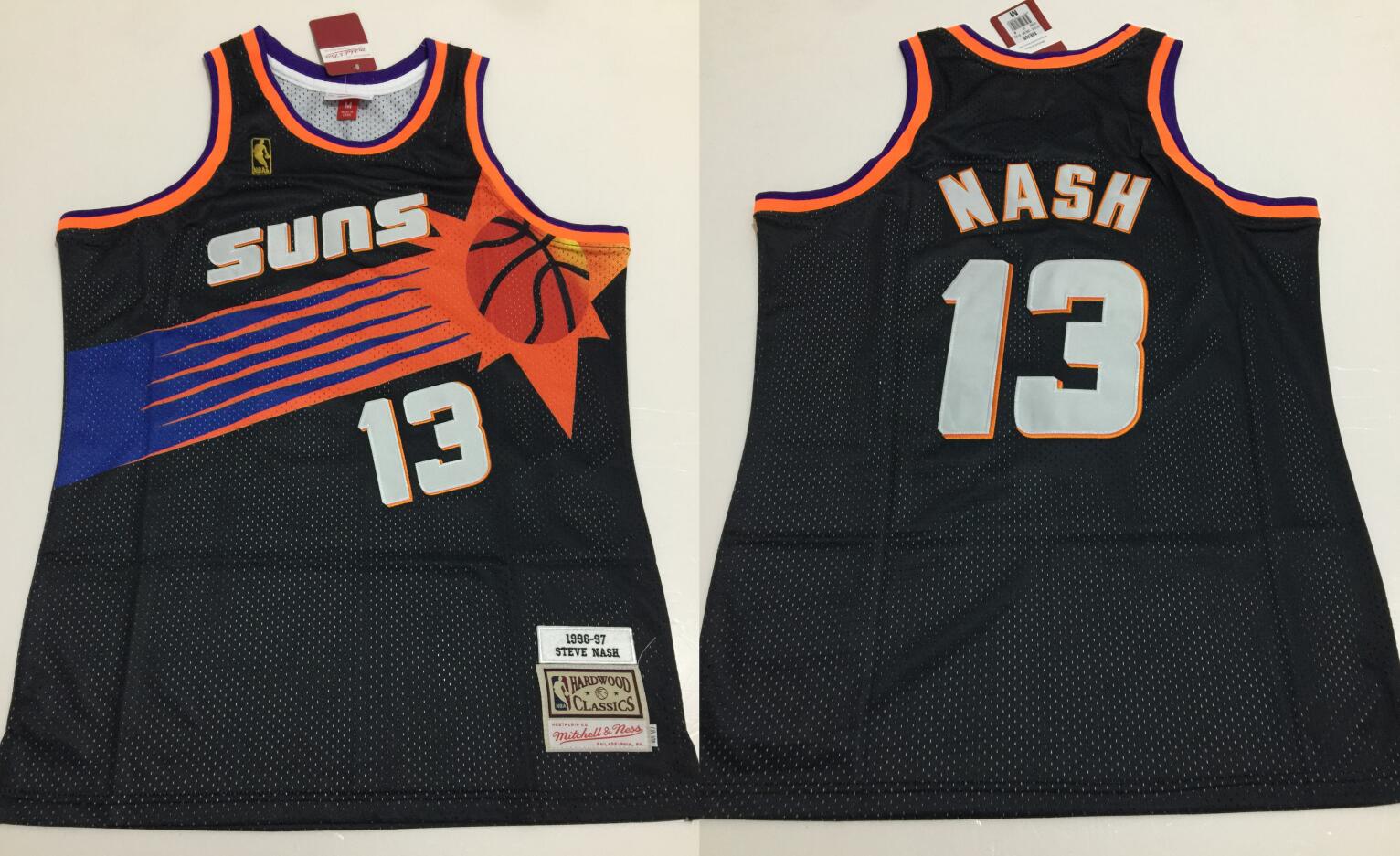 Mitchell & Ness Phoenix Suns #13 Steve Nash black Swingman Jersey