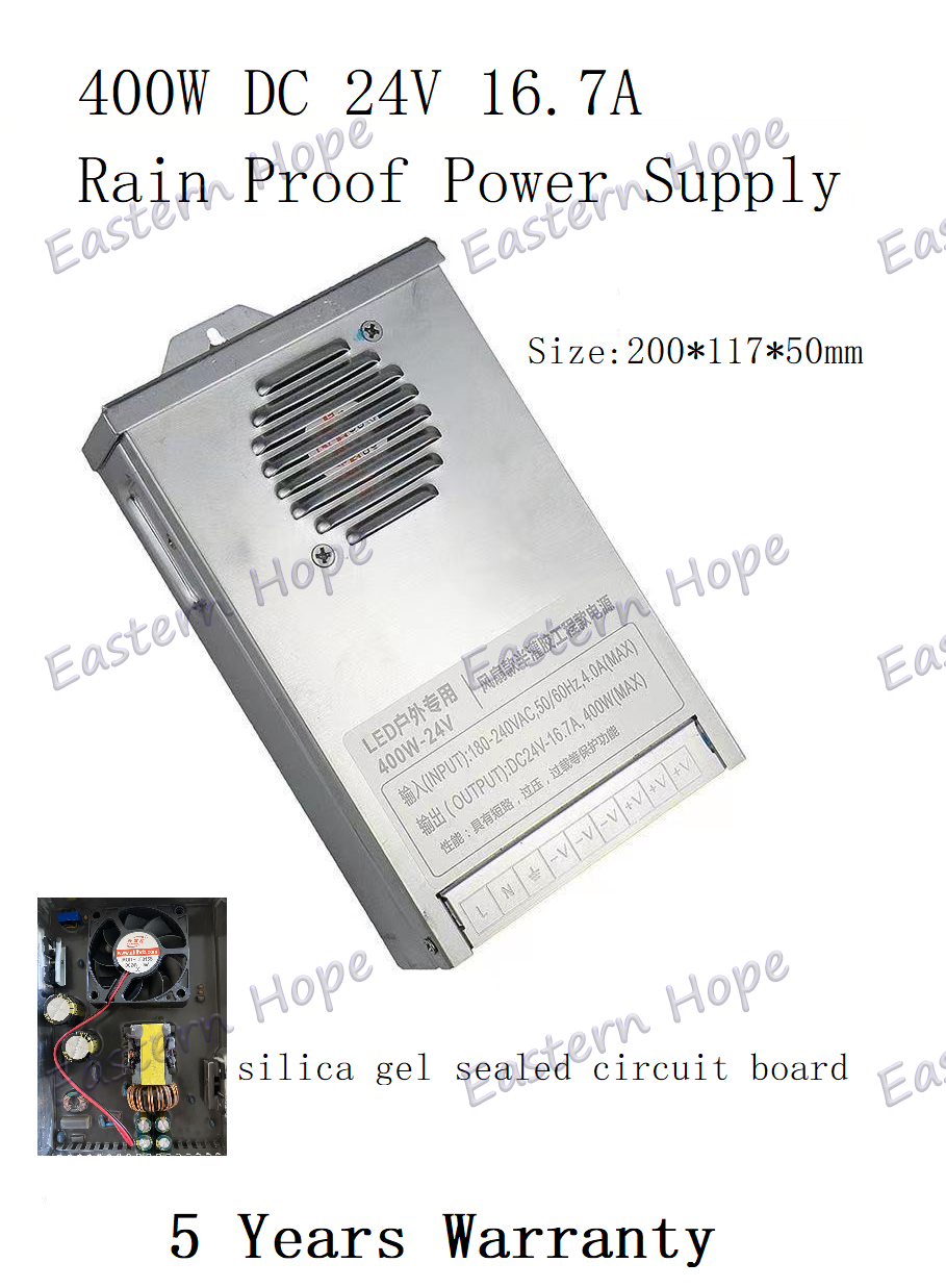 DC 24V 400W Centralize Switching Power Supply Adapter Regulated