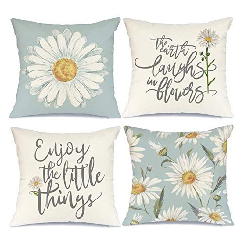 spring throw pillows