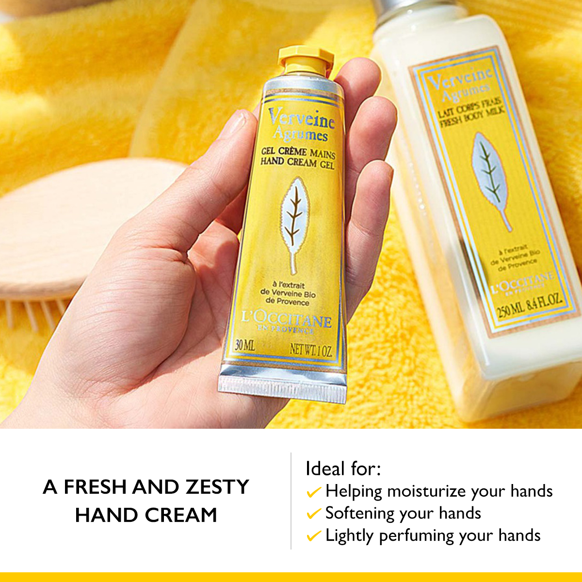 L'Occitane Citrus Verbena Hand Cream Gel 30ml Travel Size [Hydrating] |  Lazada PH