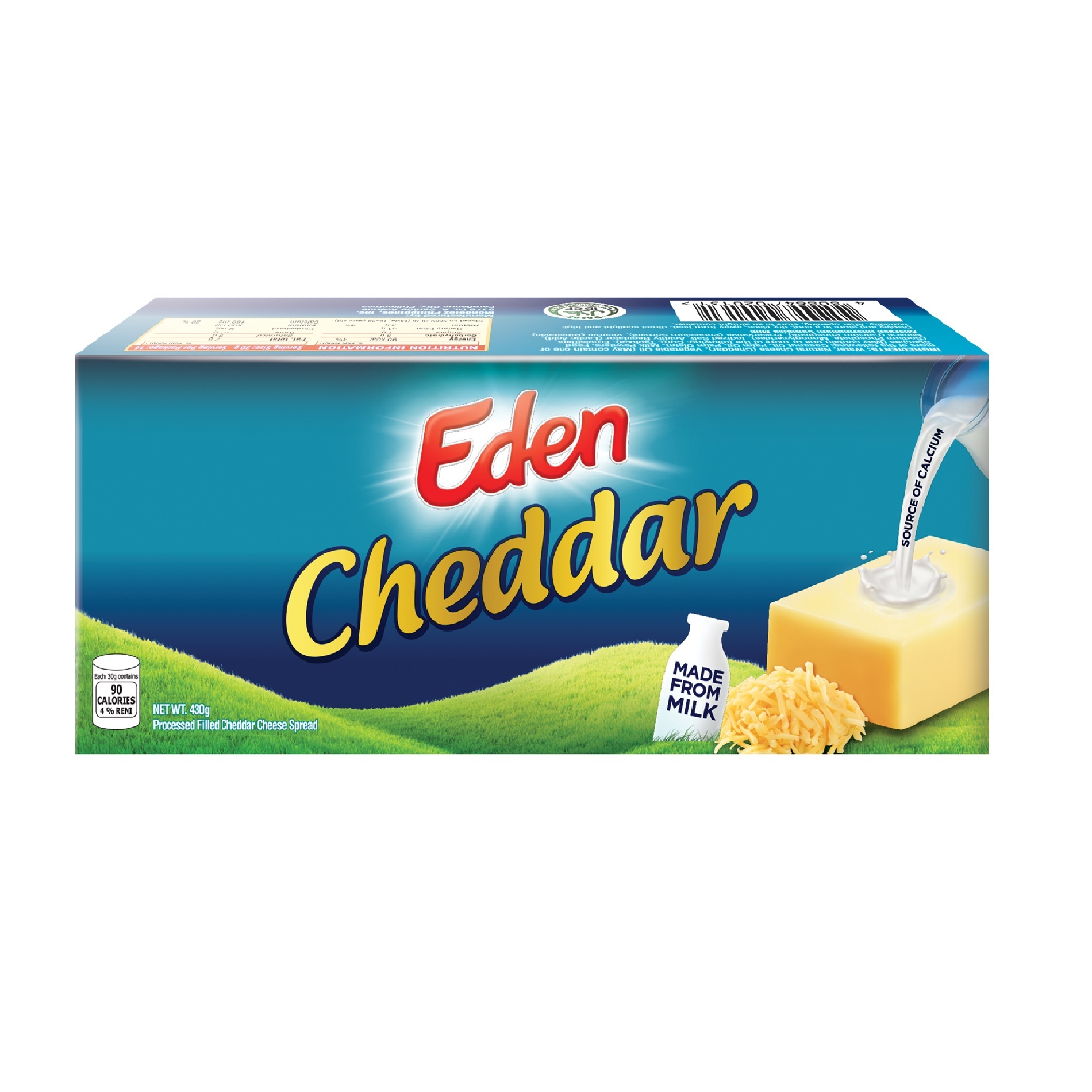 Eden Cheddar Filled Cheese 430g Lazada PH