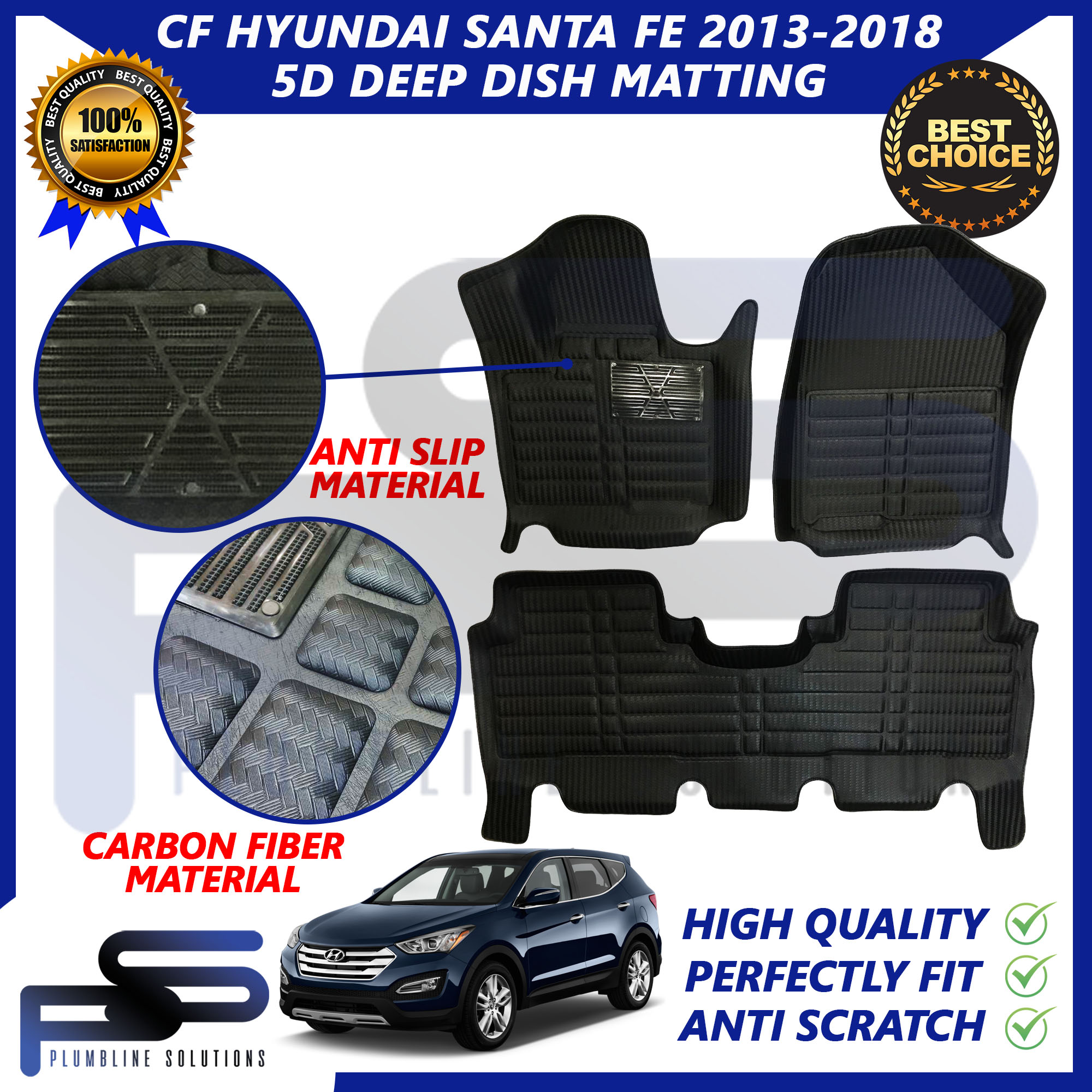 2014 hyundai santa fe deals floor mats