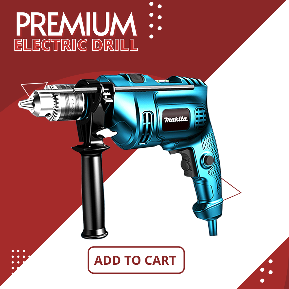 13mm 800W Premium Heavy Duty Original Hammer Cylindrical Electric