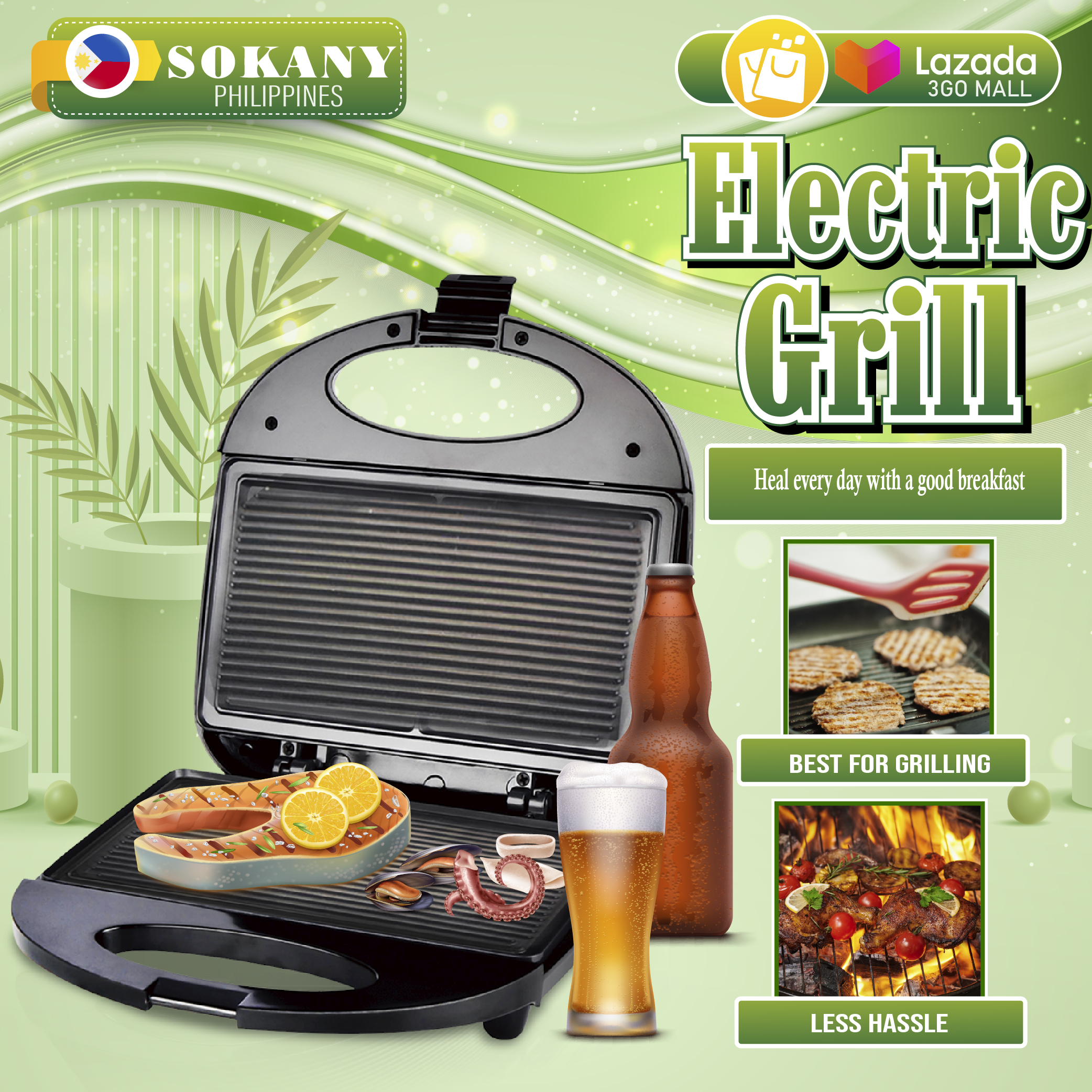 Lazada electric clearance grill