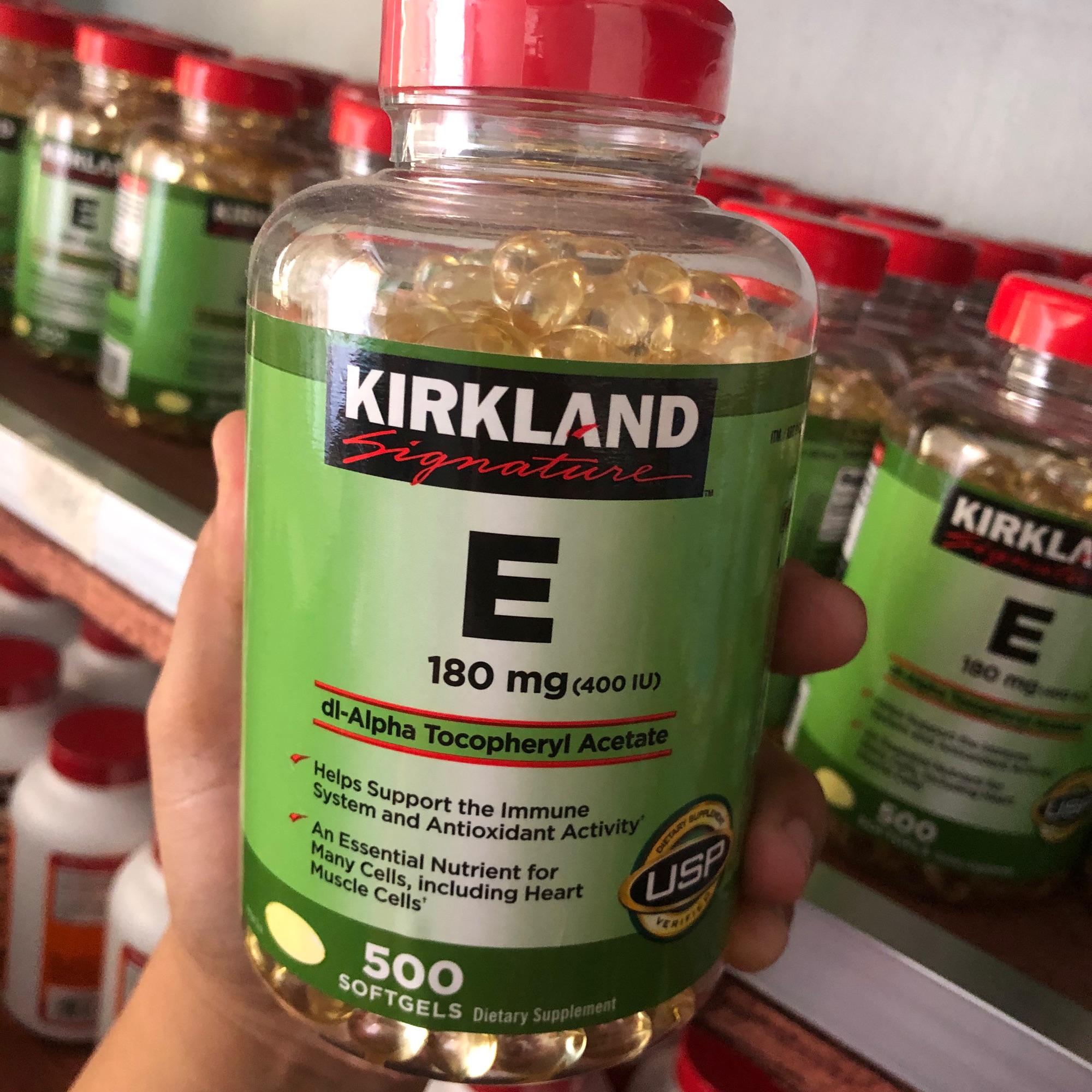 Authentic Kirkland Vitamin E 180mg/400iu (exp JAN 2025) Lazada PH