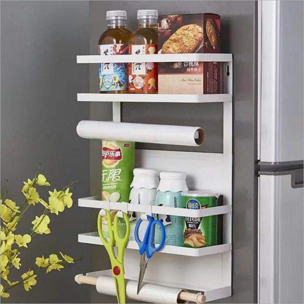 One Supermarket Refrigerator Side Storage Rack Stainless Rack