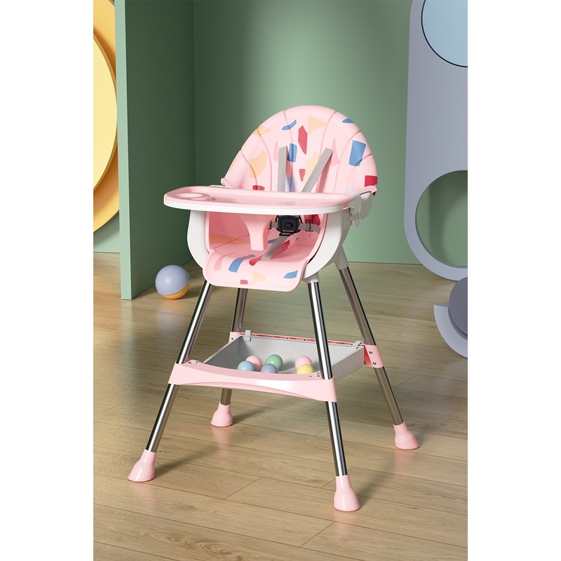 free shipping high chair for baby BELLA Multifunctional Baby High Chair