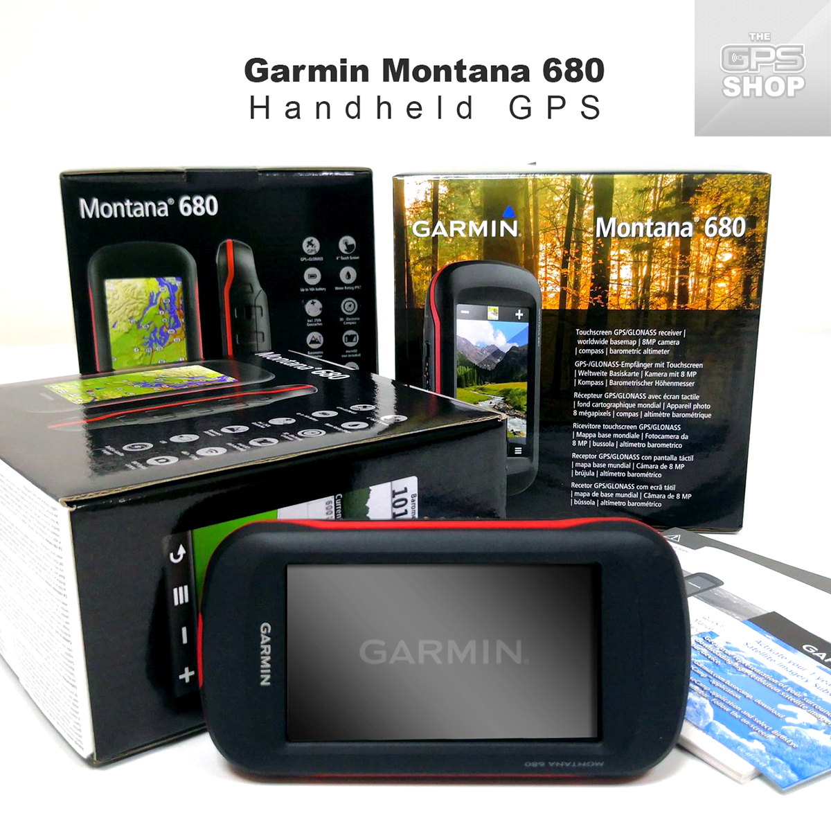 GPS GARMIN Montana 680