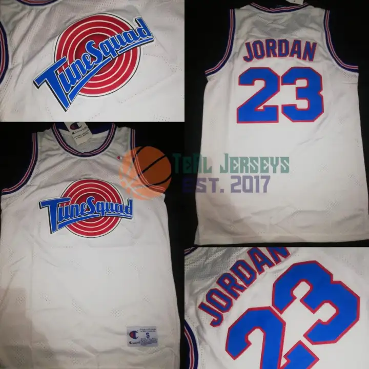 Youth Michael Jordan #23 Tune Squad Space Jam Jersey L