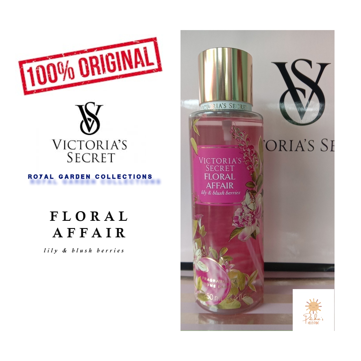  Victoria's Secret Limited Edition Royal Garden Fragrance Mist  Floral Affair : Beauty & Personal Care