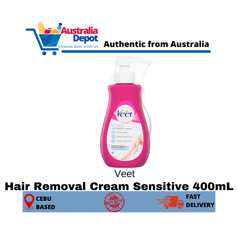 Veet Hair Removal Cream Sensitive 400ml Lazada Ph 4078