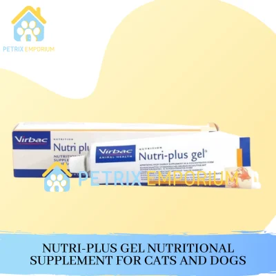 Nutriplus Gel 120g - Nutritional Supplements for Dogs and Cats
