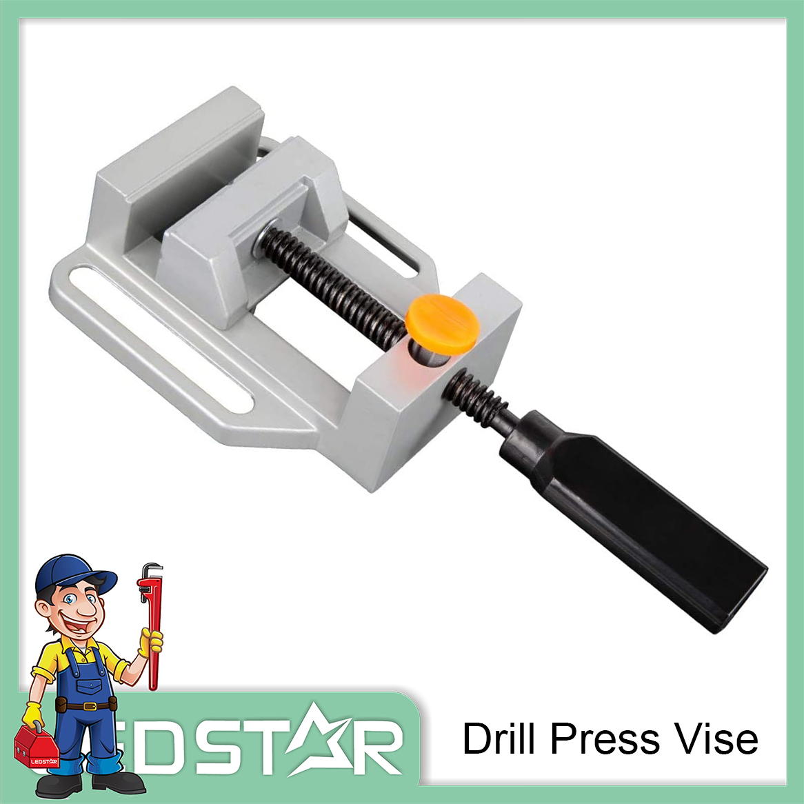 POWERTEC Aluminum Drill Press Vise, Quick Release Edition Lazada PH