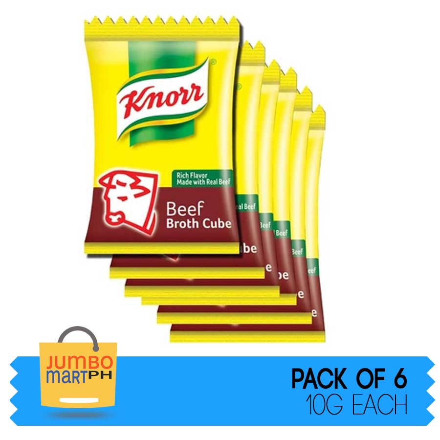 Knorr Beef Broth Cubes 10g 6 Packets Lazada Ph