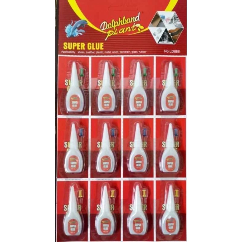 Original 100 Adhesive Instant Super Glue Heavy Duty Clear Liquid Glue