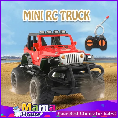 【Remote control car】1:43 KIDS toy Jeep Radio Control Car remote control car 4x4 Off-Road Trucks boys Toys for Children RC Car