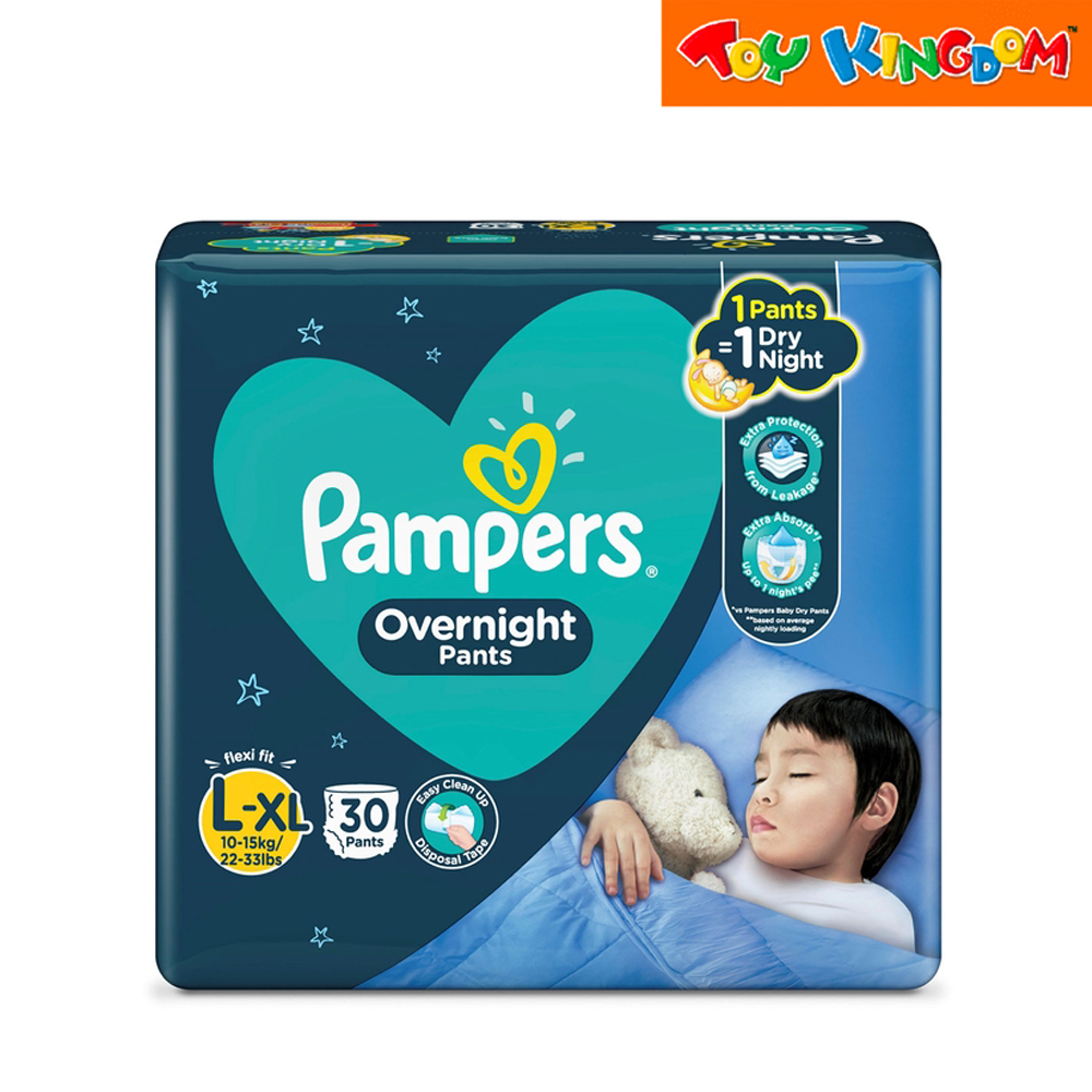 Pampers Overnight Pant Diapers 30 Pads Large to XL Lazada PH