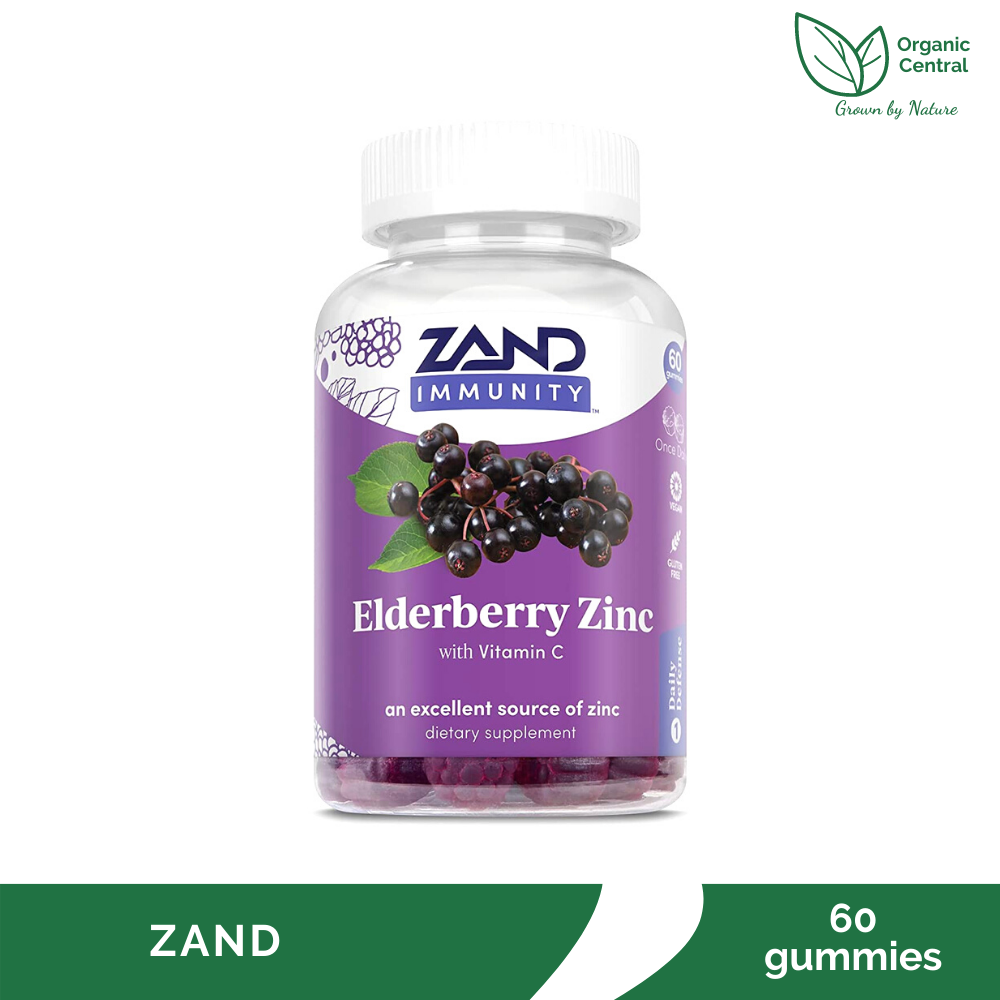 Zand Elderberry Zinc Gummies 60 Gummies Lazada PH