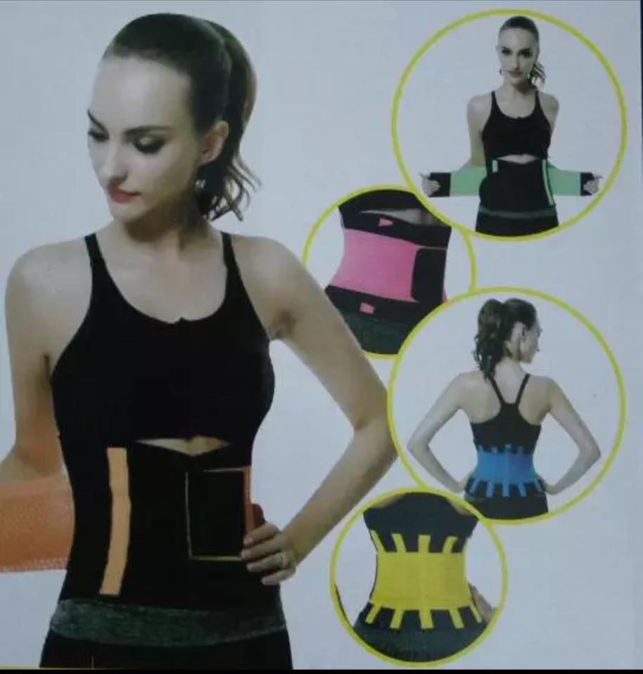  HOT SHAPERS Hot Belt with Waist Trainer – Women Sweat