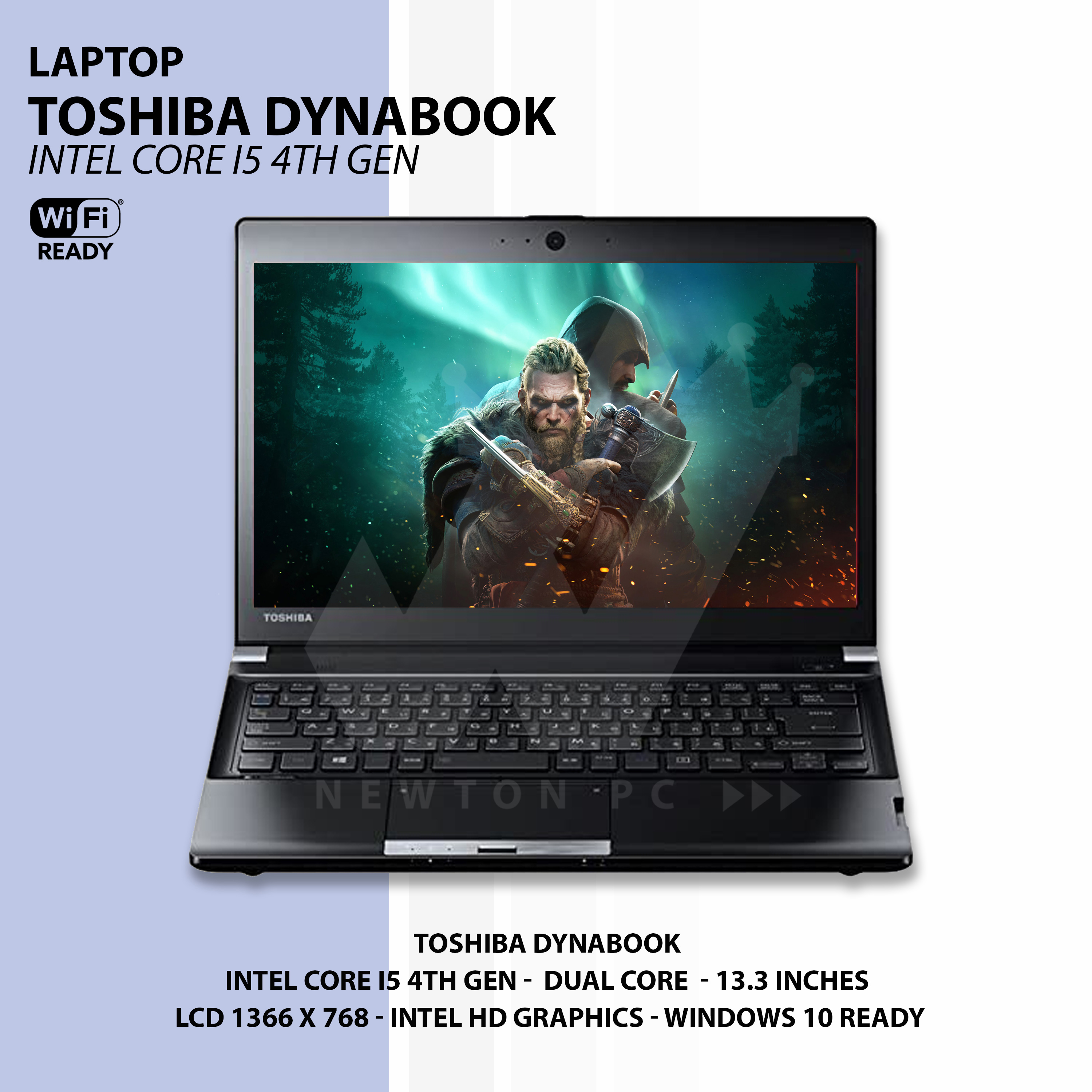 Laptop ( Toshiba Dynabook Satellite, Intel Core i5 / Intel HD