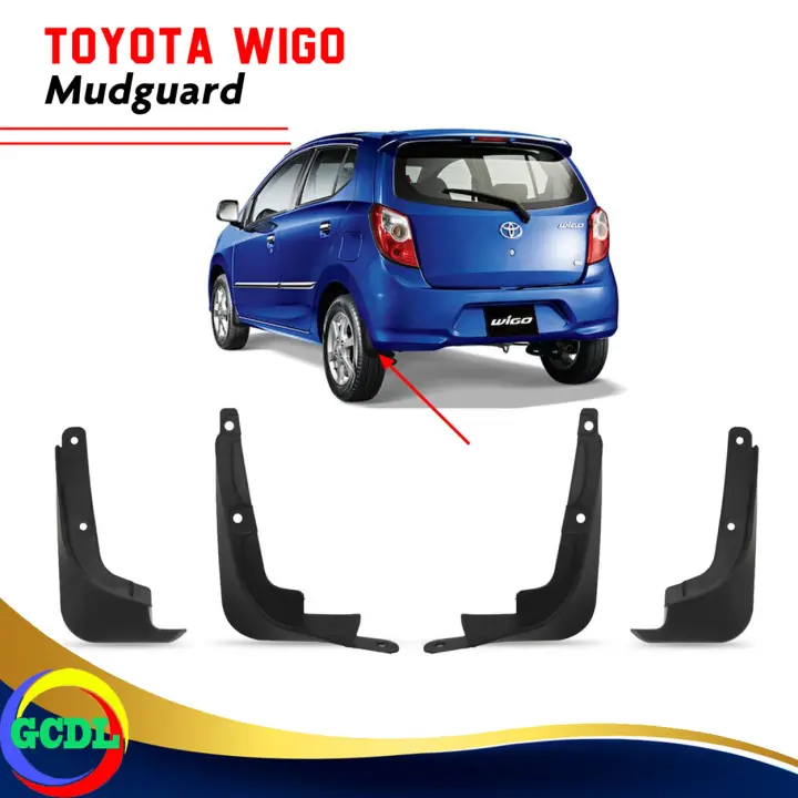 toyota wigo mudguard