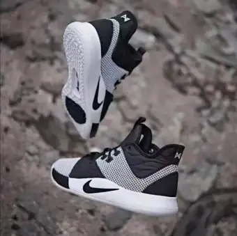 pg3 shoes black and white