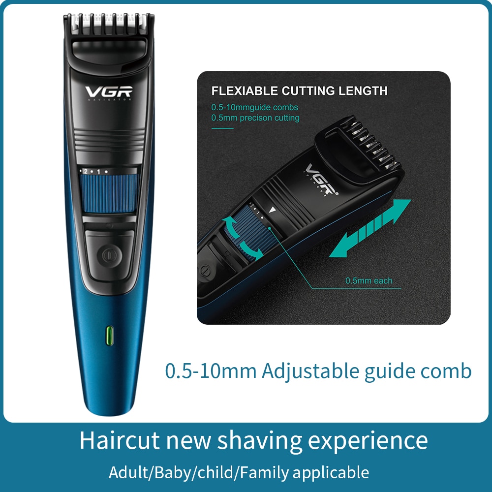 Professional Hair Trimmer For Men Beard Trimer Adjustable Hair Clipper Electr Razor Hair Cutting Machine Haircut Electr Shaver