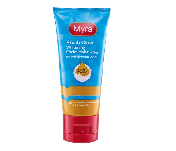 myra fresh glow whitening facial moisturizer