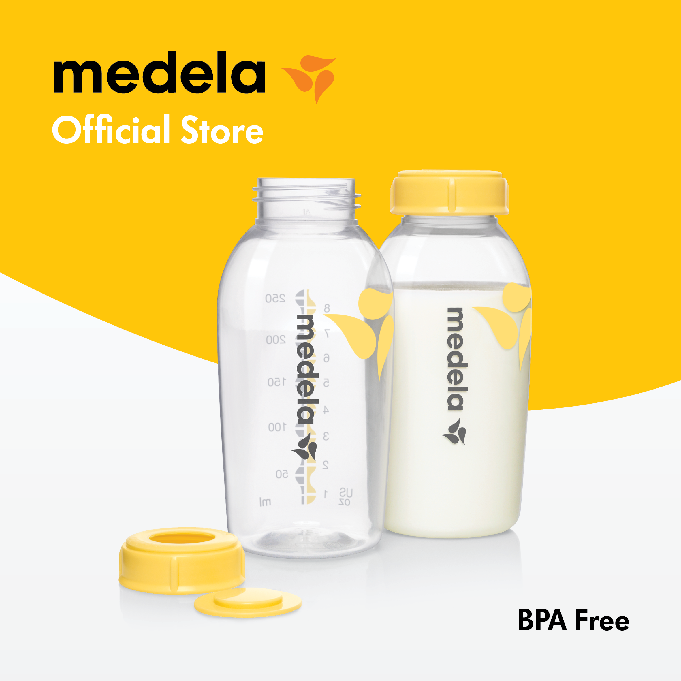 Medela Breast Milk Storage Bottle, 5 Ounce Breastfeeding Bottle, Made  Without BPA, Safe for Dishwashers and Microwaves