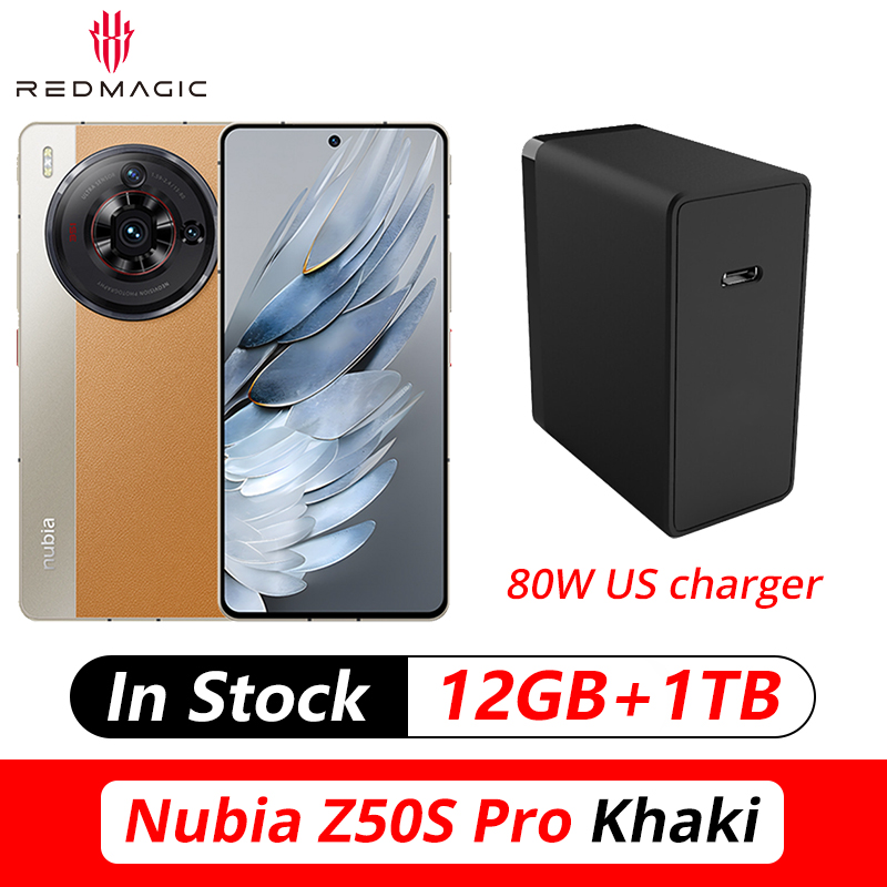 Nubia Z50s Pro 256GB 12GB RAM NX713J (FACTORY UNLOCKED) 6.78 50MP (Global)