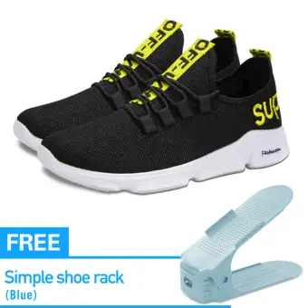 Men S Classic Sup Fashion Trend Jogging Shoes Casual Sports Shoes Free Simple Shoe Rack