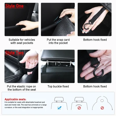 hotsale☸❂Car Seat Back Protector PU Leather Car Anti Kick Mat For Baby Pet Anti Scratch Waterproof A