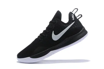 black and white basketball shoes